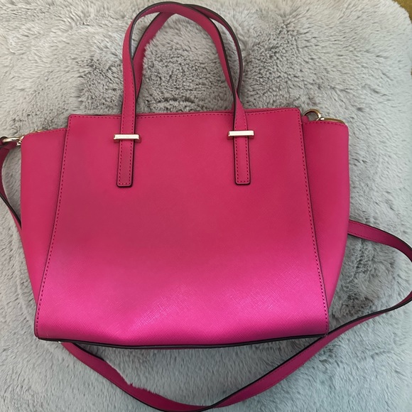 Kate Spade hot pink handbag - Picture 2 of 3